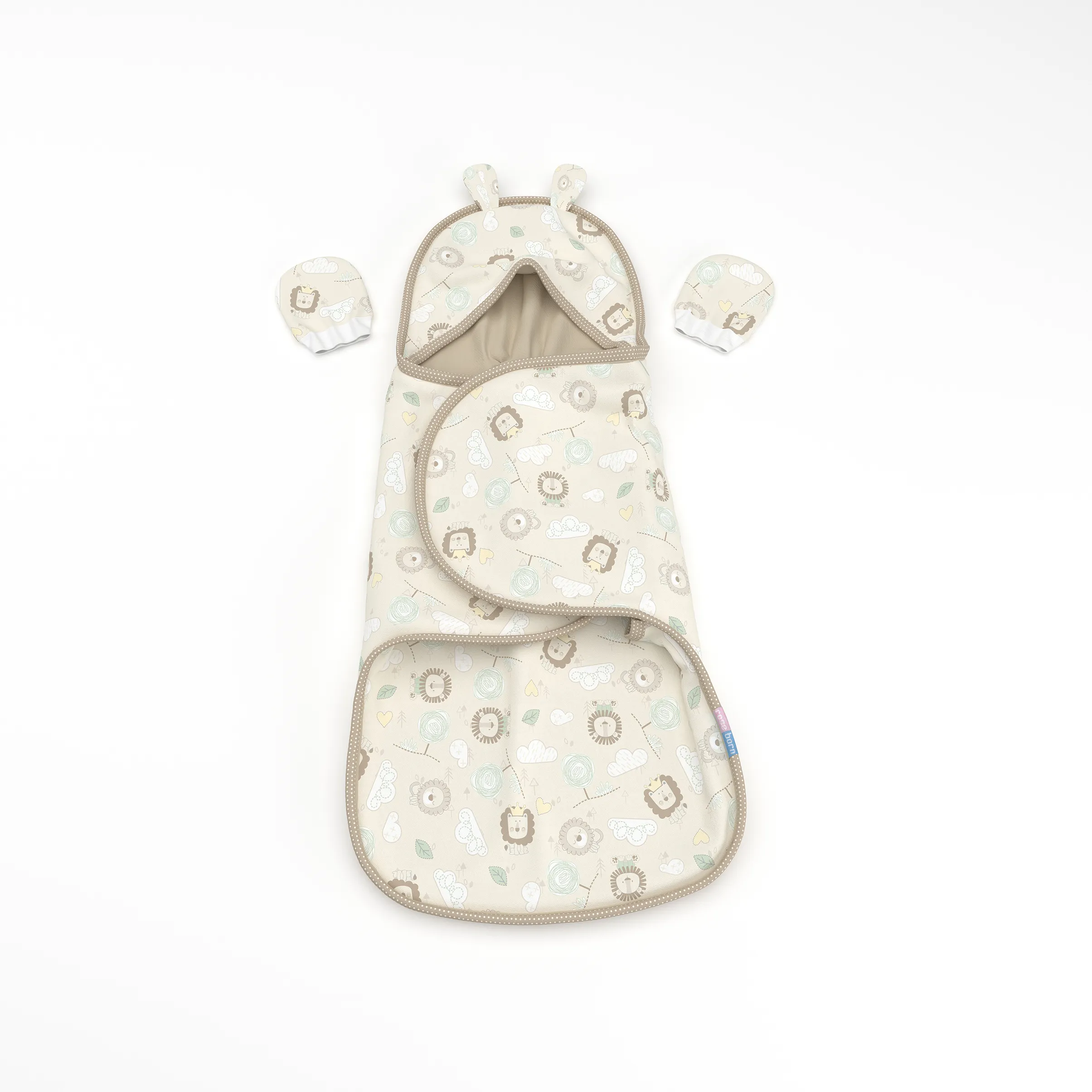 قنداق چسبی چاپی Lion Cubs